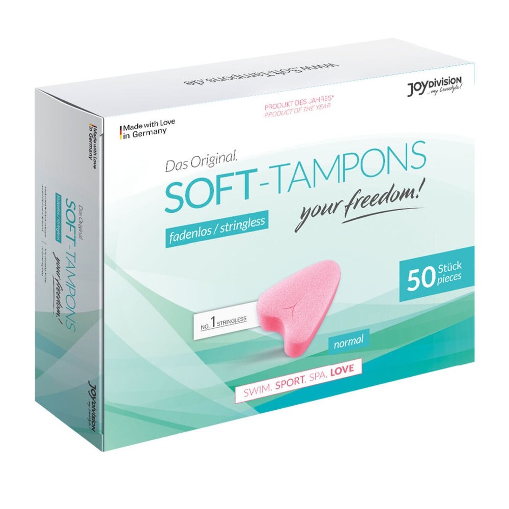 JOYDIVISION SOFT-TAMPONS - ORIGINAL SOFT-TAMPONS 50 UDS