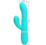 PRETTY LOVE - VIBRADOR MULTIFUNÇÃO G-SPOT AQUA VERDE