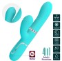 PRETTY LOVE - VIBRATEUR MULTIFONCTION G-SPOT VERT AQUA