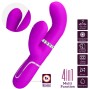 PRETTY LOVE - VIBRATORE MULTIFUNZIONE G-SPOT FUCSIA