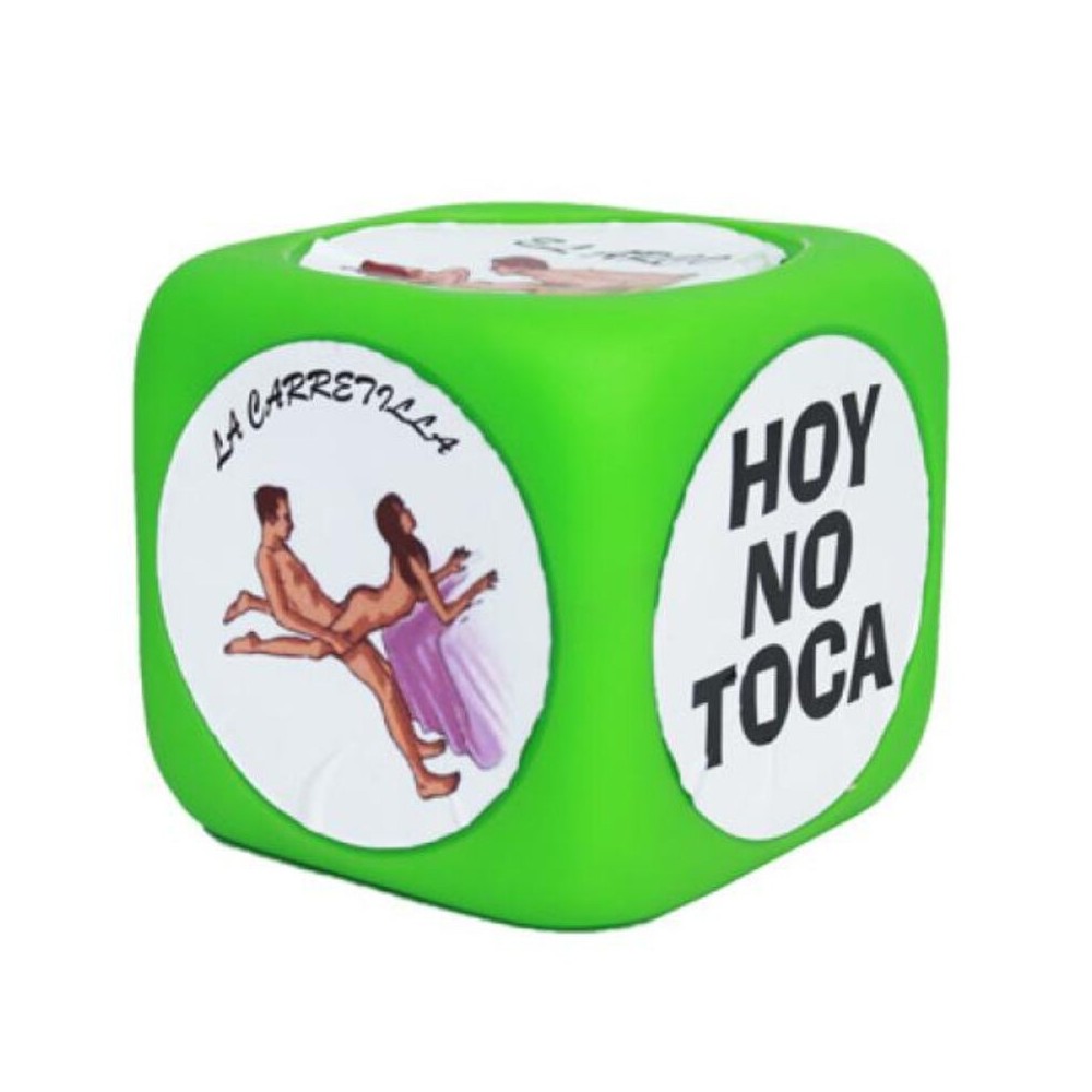 DIABLO PICANTE - SUPER LARGE KAMASUTRA DICE OF POSTURES GREEN