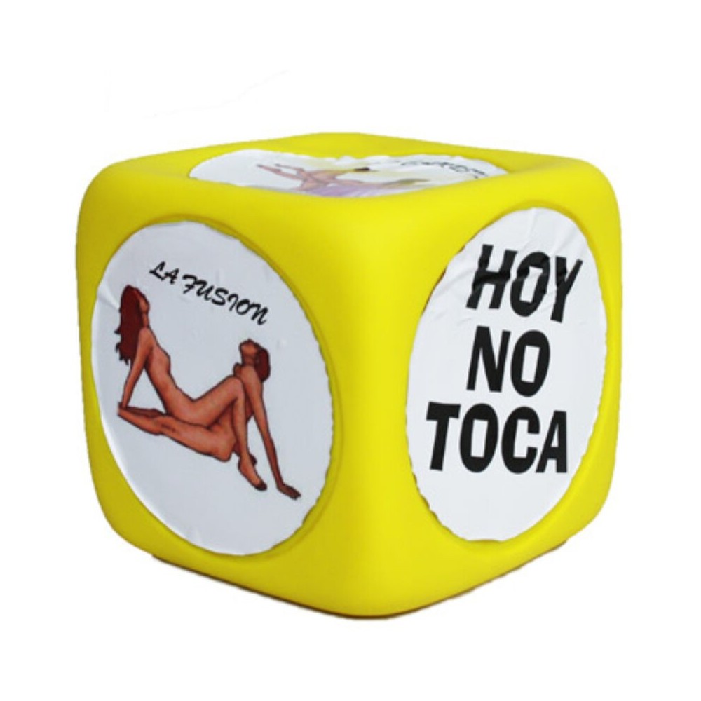 DIABLO PICANTE - SUPER LARGE KAMASUTRA DICE OF POSTURES YELLOW