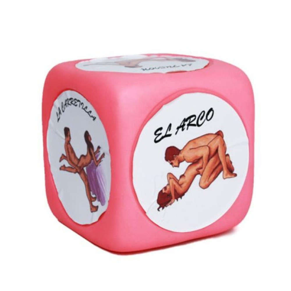 DIABLO PICANTE - SUPER LARGE KAMASUTRA DICE OF POSTURES PINK