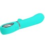 PRETTY LOVE - THOMAS MULTIFUNCTION G-SPOT VIBRATOR AQUA GREEN