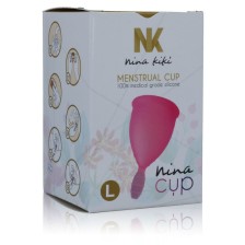 NINA KIKÍ - MENSTRUAL CUP PINK - SIZE L