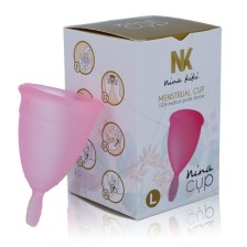 NINA KIKÍ - MENSTRUAL CUP PINK - SIZE L