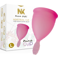 NINA KIKÍ - MENSTRUAL CUP PINK - SIZE L