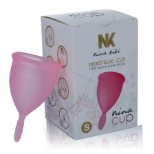 NINA KIKÍ - MENSTRUAL CUP ROSA - GRÖSSE S