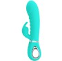 PRETTY LOVE - VIBRATORE MULTIFUNZIONE G-SPOT PRESCOTT VERDE ACQUA