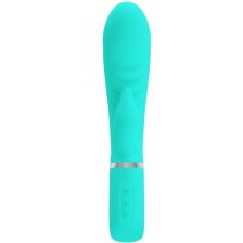 PRETTY LOVE - VIBRATEUR MULTIFONCTION G-SPOT PRESCOTT VERT AQUA