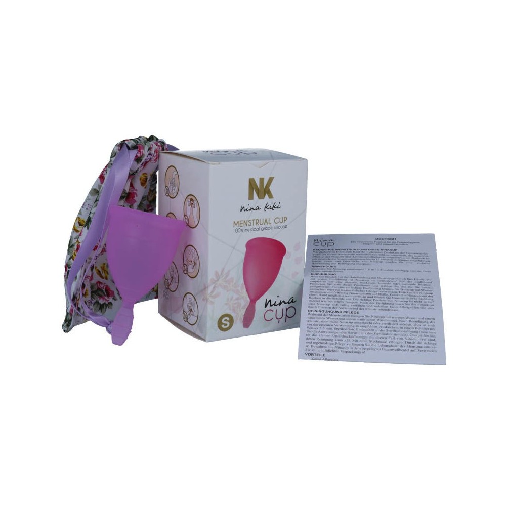 NINA KIKÍ - COPO MENSTRUAL ROXO - TAMANHO S