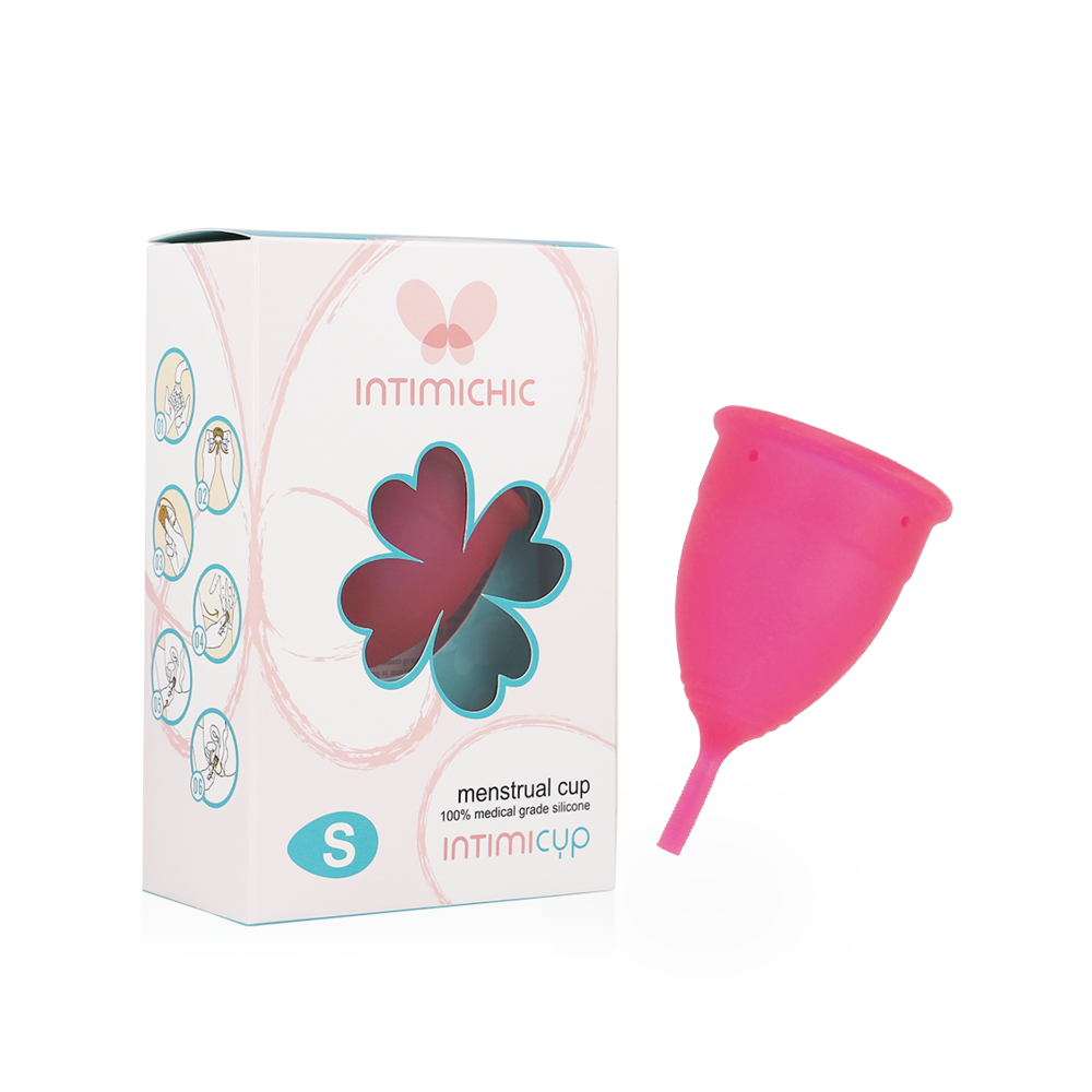 INTIMICHIC - COPO MENSTRUAL GRAU MÉDICO SILICONE - TAMANHO S