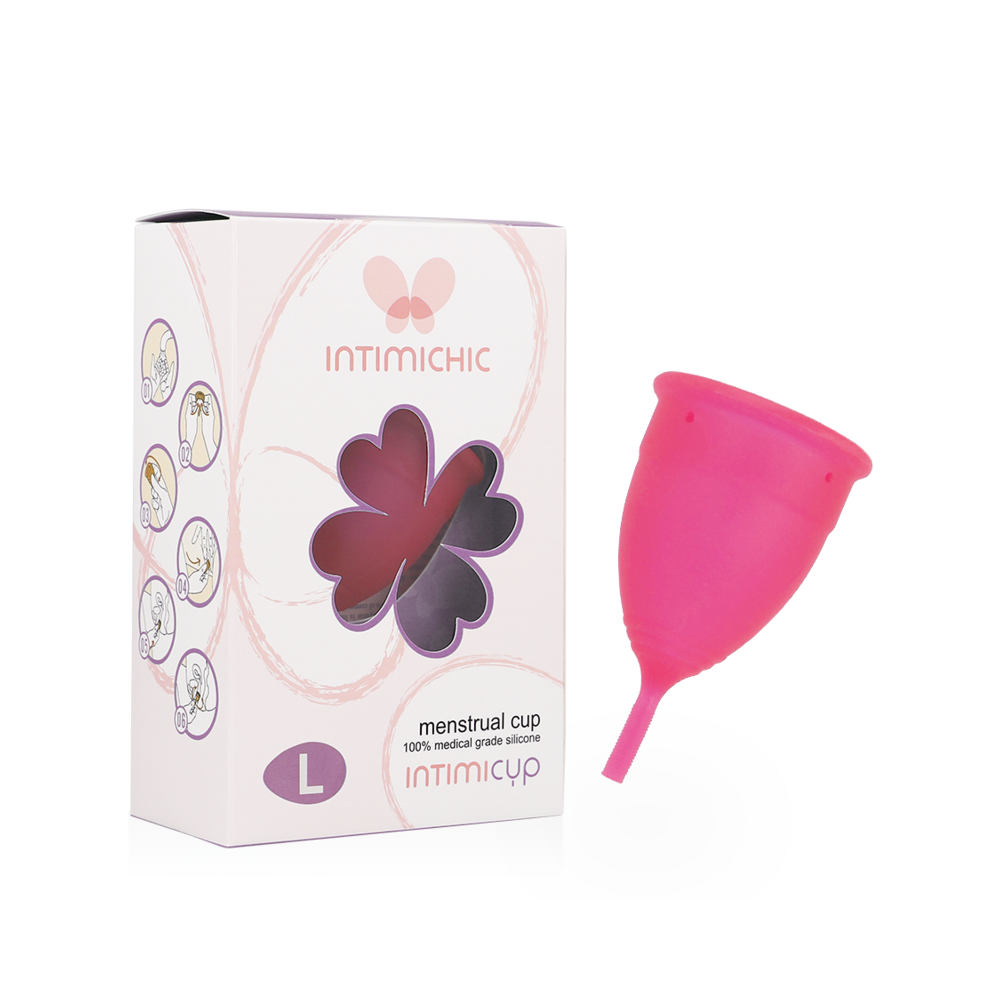 INTIMICHIC - COUPE MENSTRUELLE EN SILICONE MÉDICALE - TAILLE L