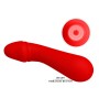 PRETTY LOVE - VIBRADOR RECARREGVEL CETUS VERMELHO