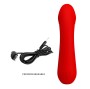 PRETTY LOVE - CETUS RECHARGEABLE VIBRATOR RED