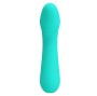 PRETTY LOVE - CETUS RECHARGEABLE VIBRATOR AQUA GREEN