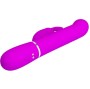 PRETTY LOVE - VIBRATEUR COALE RABBIT PERLES VIOLET