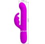 PRETTY LOVE - VIBRATEUR COALE RABBIT PERLES VIOLET