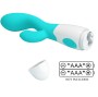 PRETTY LOVE - VIBRADOR BRILHANTE G-SPOT AQUA VERDE