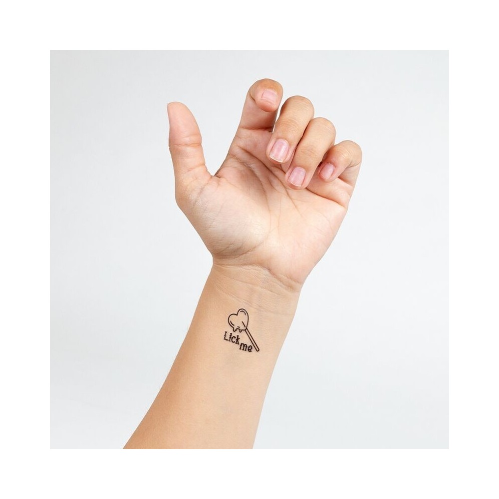 SECRET PLAY - SET MIT 10 TEMPORREN TATTOOS AUS DER CANDY COLLECTION