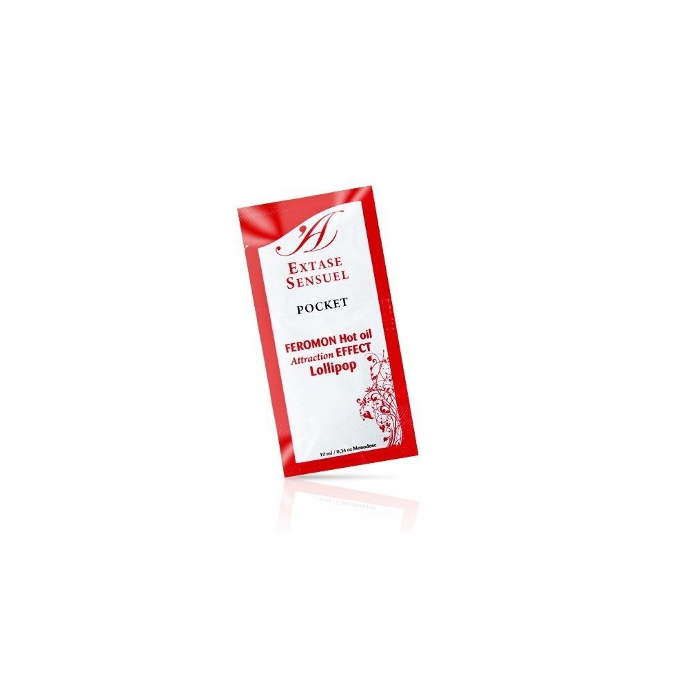 EXTASE SENSUAL - MASSAGEÖL MIT WRMEEFFEKT PHEROMONEN LOLLIPOP 10 ML