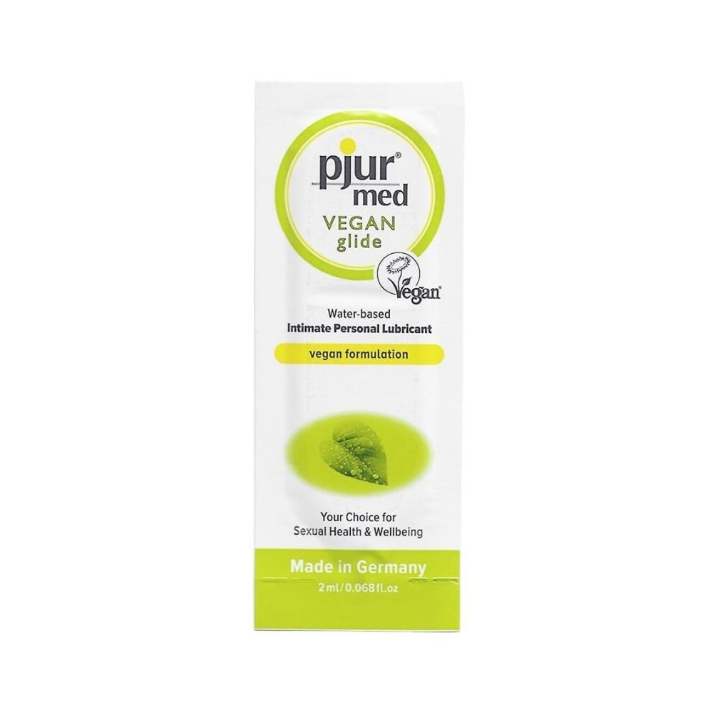 PJUR - MED VEGAN GLIDE LUBRIFICANTE A BASE ACQUA 2 ML