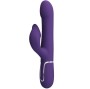 PRETTY LOVE - ZALIN VIBRADOR RABBIT PERLAS 4 EN 1 MORADO