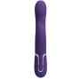 PRETTY LOVE - ZALIN RABBIT VIBRATOR PEARLS 4 IN 1 PURPLE