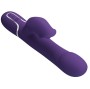 PRETTY LOVE - ZALIN RABBIT VIBRATOR PEARLS 4 IN 1 PURPLE