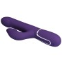 PRETTY LOVE - ZALIN VIBRADOR RABBIT PERLAS 4 EN 1 MORADO
