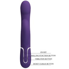 PRETTY LOVE - PERLE VIBRATORE CONIGLIO VIOLA