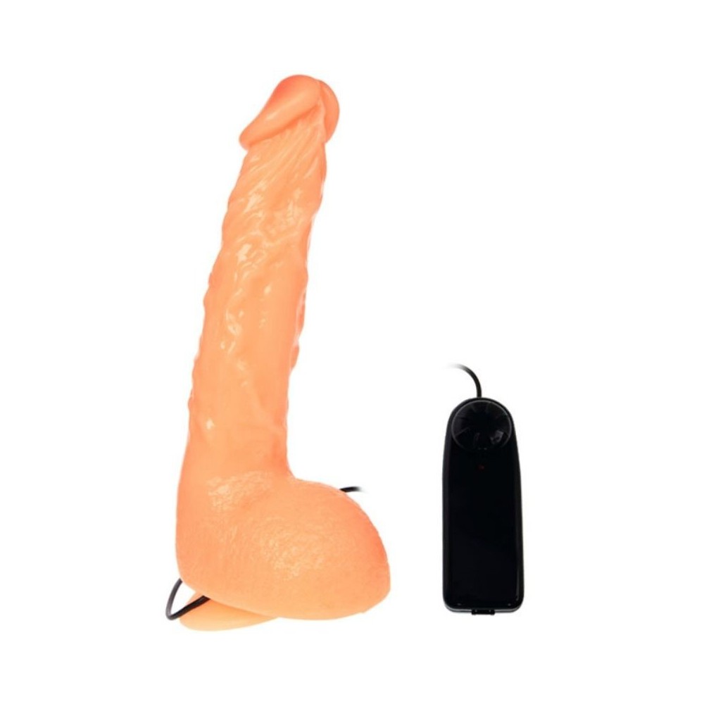 BAILE - DILDO DE VIBRAO DE PÊNIS COM SENSAO REALÍSTICA DE VIBRAO