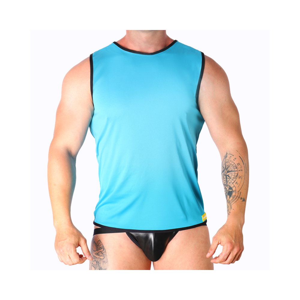 MACHO - BLAUES T-SHIRT S/M