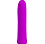 PRETTY LOVE - VIBRATEUR CURTIS MINI SUPER POWER 12 VIBRATIONS EN SILICONE VIOLETTE