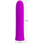 PRETTY LOVE - CURTIS MINI SUPER POWER VIBRATOR 12 VIOLET SILICONE VIBRATIONS