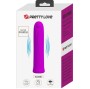 PRETTY LOVE - VIBRATEUR CURTIS MINI SUPER POWER 12 VIBRATIONS EN SILICONE VIOLETTE