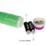 BAILE - WAVES OF PLEASURE VIBRATOR 23 CM GREEN