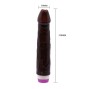 BAILE - VIBRATORE ONDE DI PIACERE 23 CM MARRONE