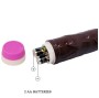 BAILE - VIBRATEUR VAGUES DE PLAISIR 23 CM MARRON